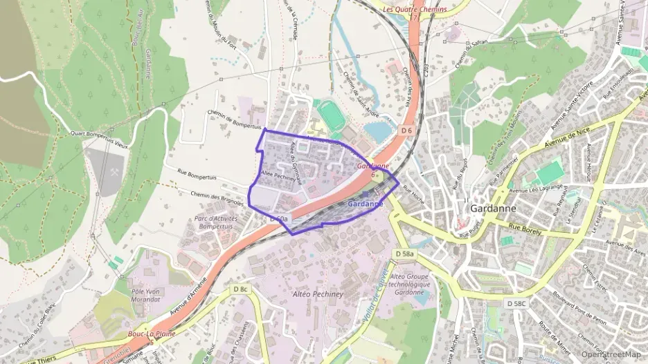 Appartement 42 m² deux pieces à vendre à Gardanne