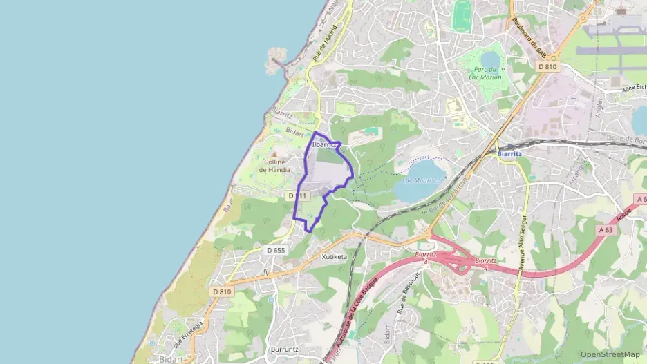 Appartement 76 m² quatre pièces à vendre à Bidart