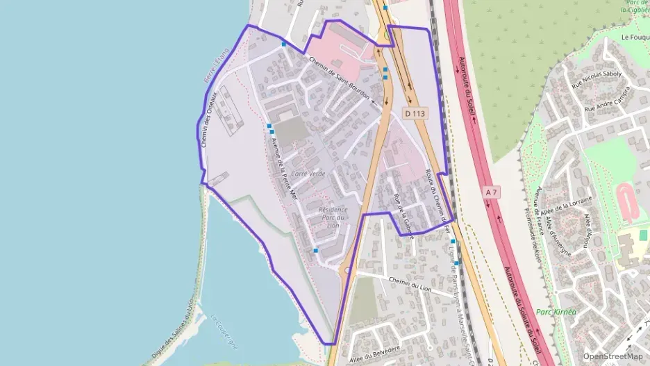 Appartement 56 m² trois pièces à vendre à Vitrolles Appartement 56 m² trois pièces à vendre à Vitrolles