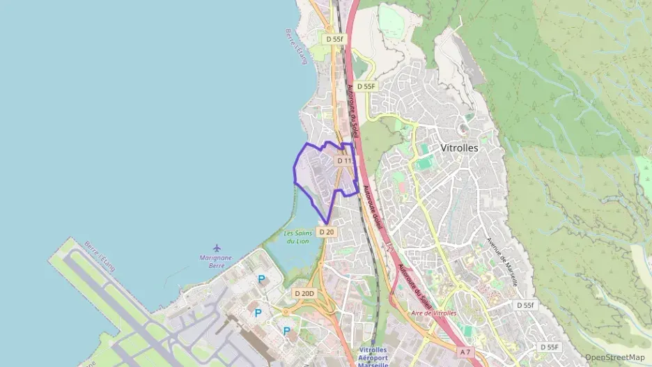 Appartement 56 m² trois pièces à vendre à Vitrolles Appartement 56 m² trois pièces à vendre à Vitrolles