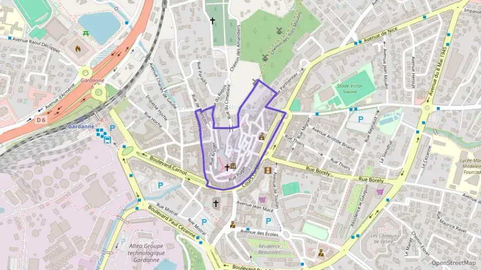 Appartement 47 m² trois pièces à vendre à Gardanne