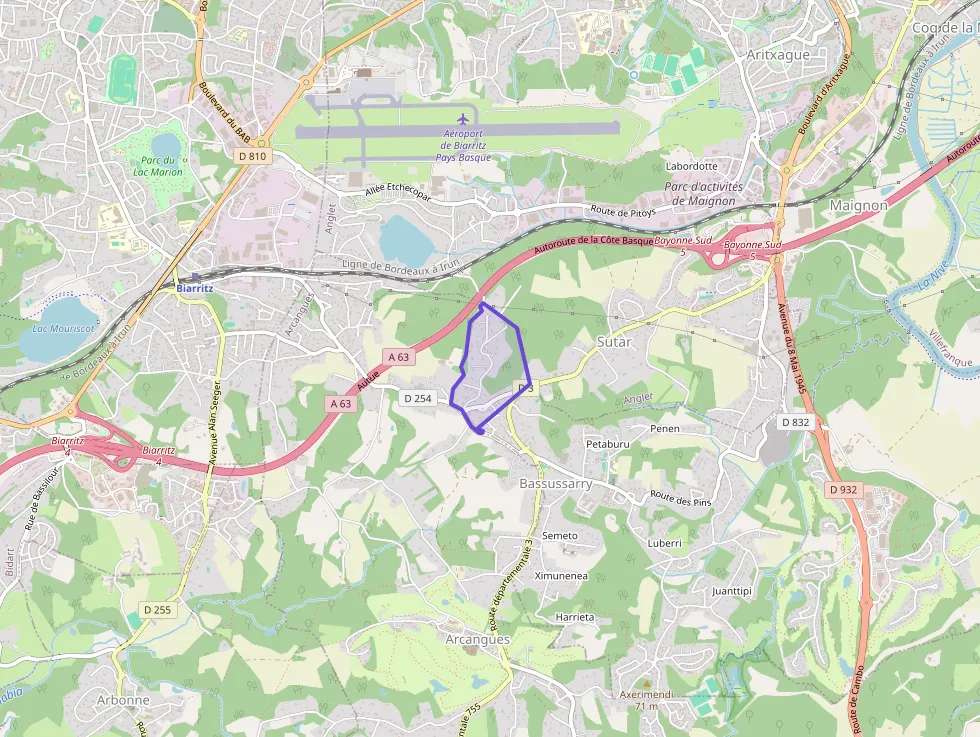 Appartement 100 m² trois pièces à vendre à Arcangues