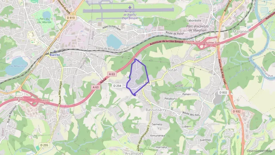 Appartement 100 m² trois pièces à vendre à Arcangues