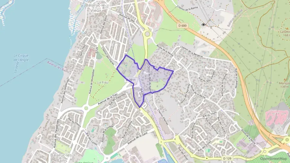 Appartement 55 m² trois pièces à vendre à Balaruc-les-Bains