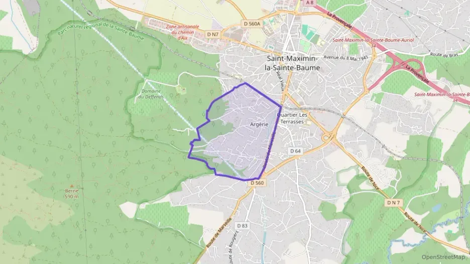 Appartement 41 m² deux pieces à vendre à Saint-Maximin-la-Sainte-Baume