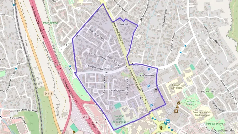 Appartement 51 m² deux pieces à vendre à Vitrolles Appartement 51 m² deux pieces à vendre à Vitrolles