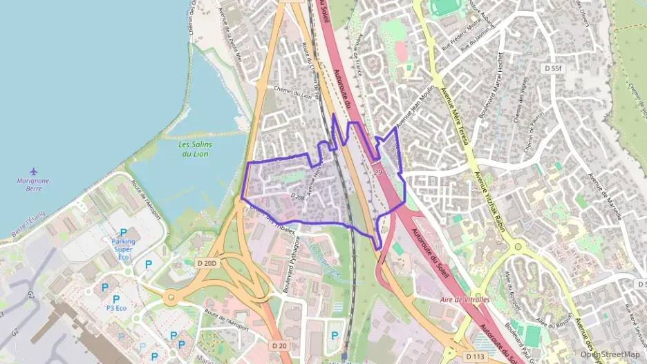 Appartement 96 m² quatre pièces à vendre à Vitrolles