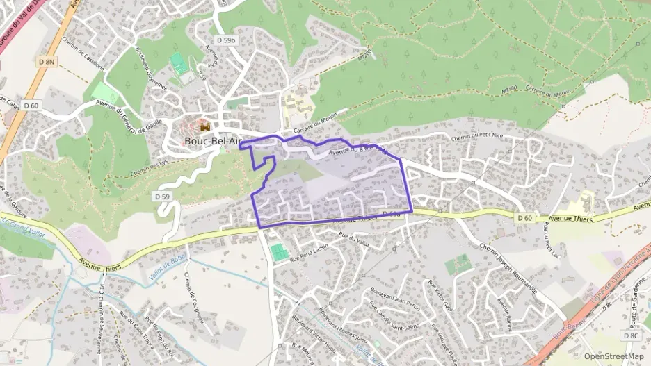 Appartement 45 m² deux pieces à vendre à Bouc-Bel-Air