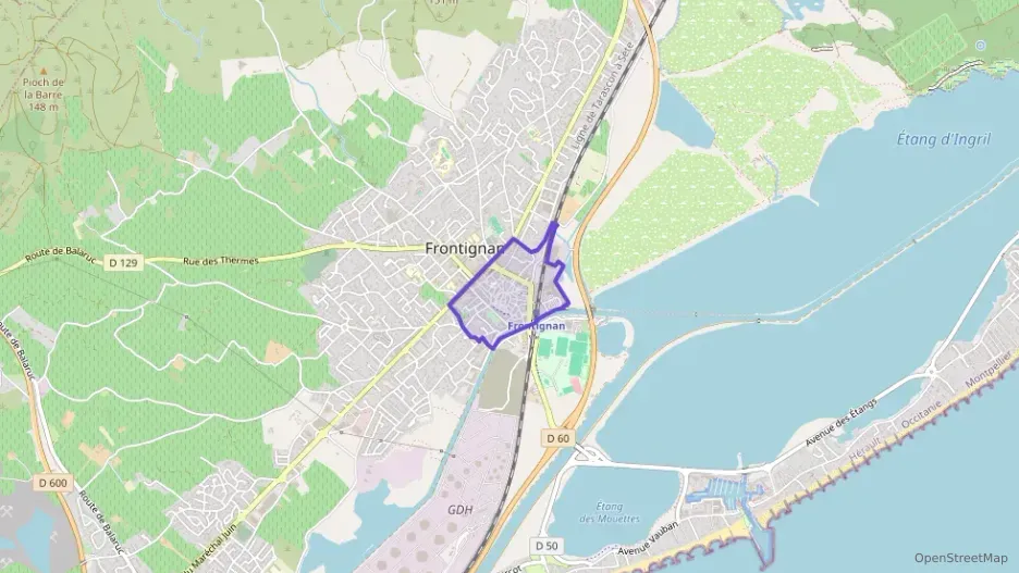 Appartement 70 m² trois pièces à vendre à Frontignan Appartement 70 m² trois pièces à vendre à Frontignan