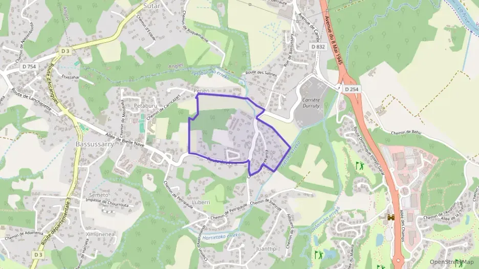 Appartement 69 m² trois pièces à vendre à Bassussarry Appartement 69 m² trois pièces à vendre à Bassussarry