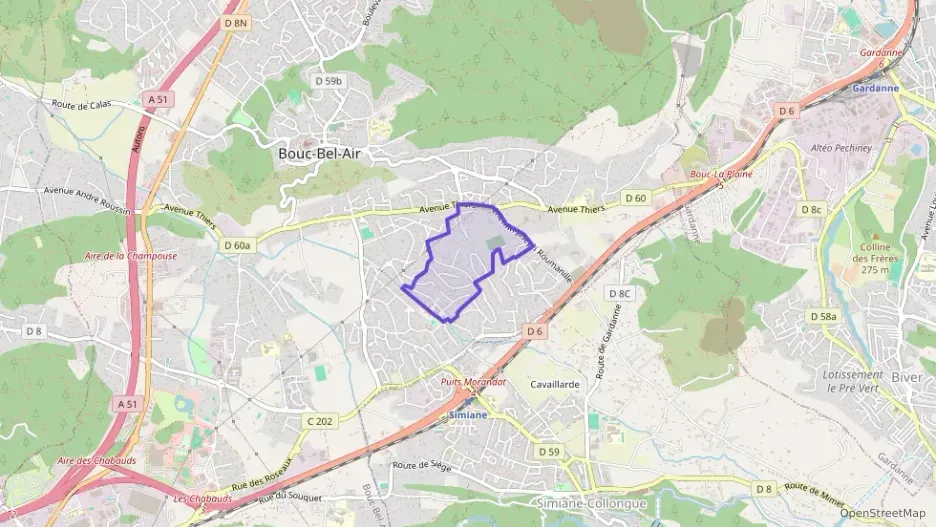 Appartement 66 m² trois pièces à vendre à Bouc-Bel-Air Appartement 66 m² trois pièces à vendre à Bouc-Bel-Air