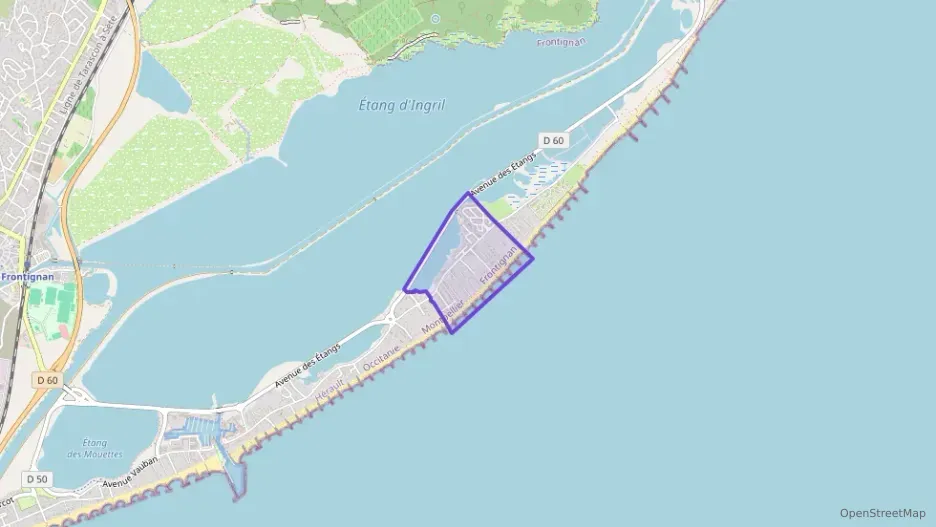 Appartement 56 m² trois pièces à vendre à Frontignan Appartement 56 m² trois pièces à vendre à Frontignan