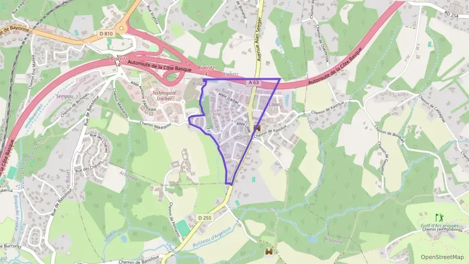 Appartement 39 m² deux pieces à vendre à Bidart