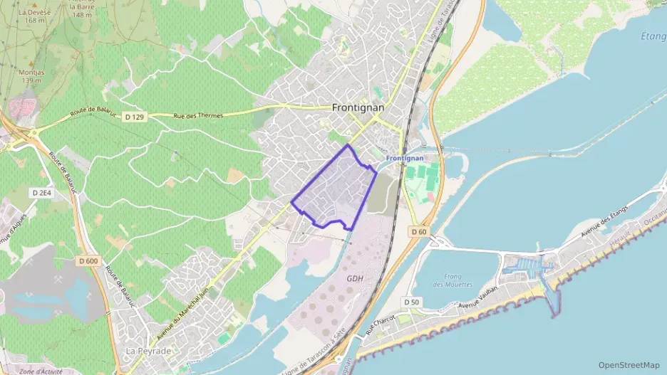 Appartement 50 m² deux pieces à vendre à Frontignan