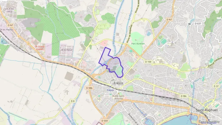 Appartement 49 m² trois pièces à vendre à Fréjus