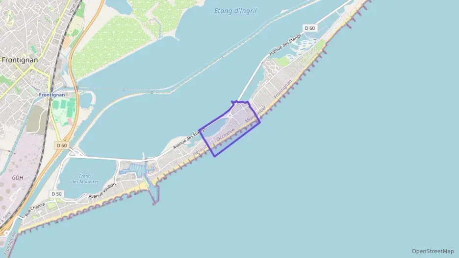 Appartement 40 m² une piece à vendre à Frontignan Appartement 40 m² une piece à vendre à Frontignan