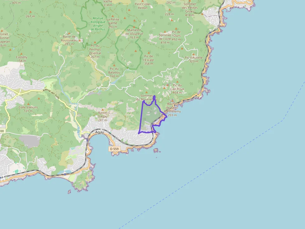 Appartement 48 m² trois pièces à vendre à Saint-Raphaël