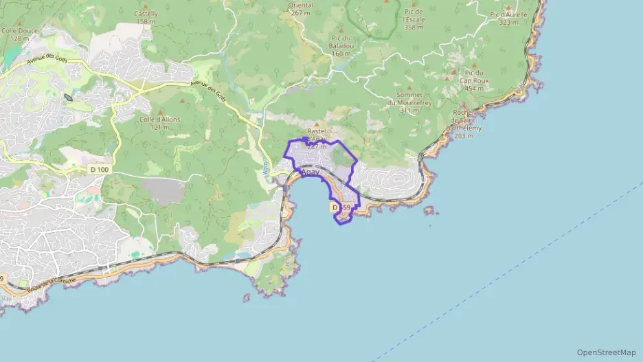 Appartement 48 m² deux pieces à vendre à Saint-Raphaël Appartement 48 m² deux pieces à vendre à Saint-Raphaël