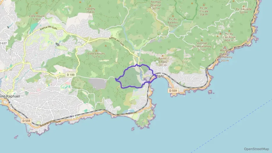 Appartement 37 m² deux pieces à vendre à Saint-Raphaël