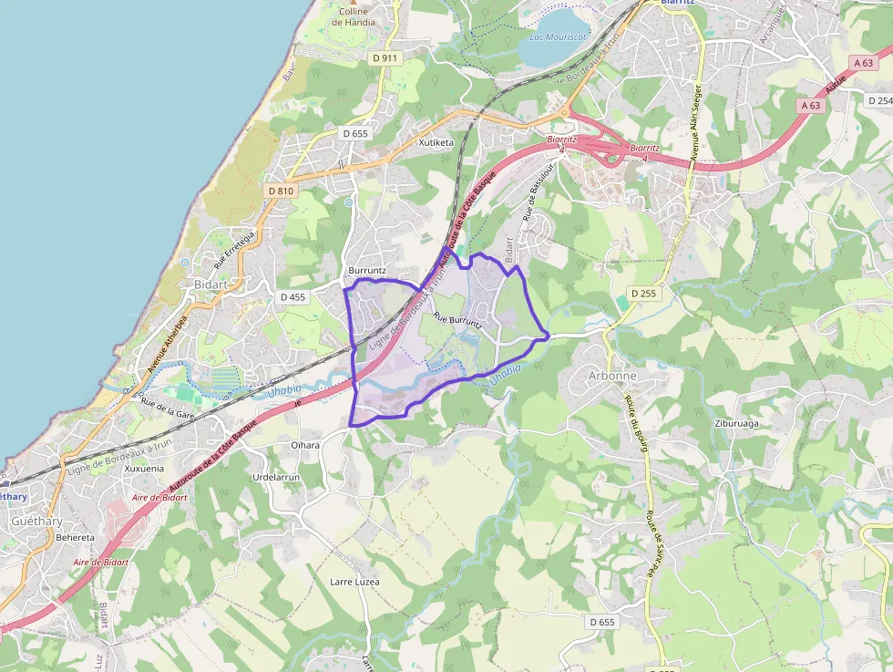 Appartement 67 m² trois pièces à vendre à Bidart