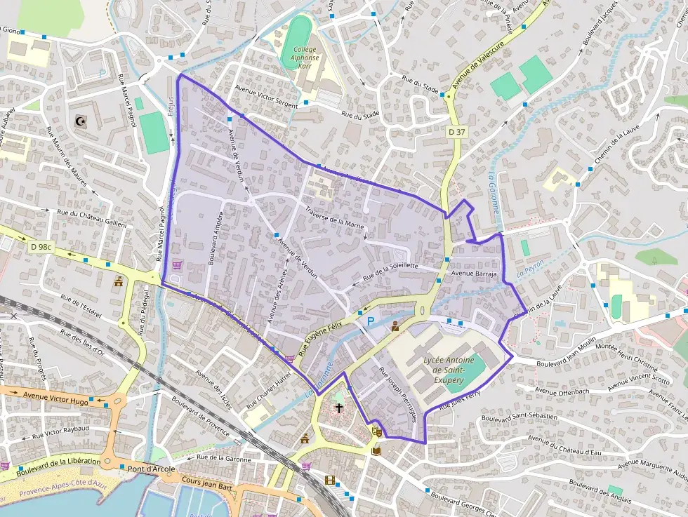 Appartement 68 m² trois pièces à vendre à Saint-Raphaël