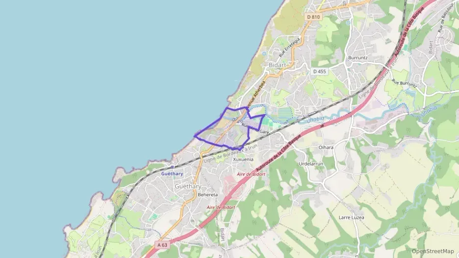 Appartement 70 m² quatre pièces à vendre à Bidart