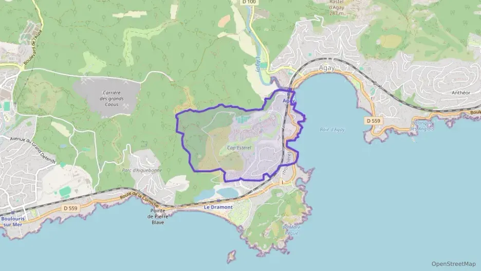 Appartement 23 m² deux pieces à vendre à Saint-Raphaël