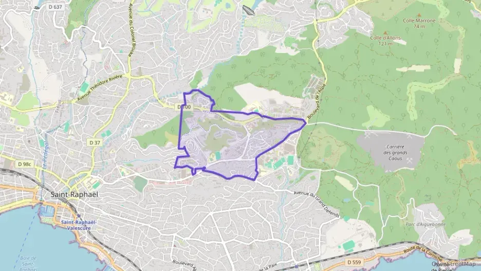 Appartement 55 m² trois pièces à vendre à Saint-Raphaël Appartement 55 m² trois pièces à vendre à Saint-Raphaël