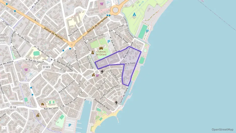 Appartement 92 m² trois pièces à vendre à Mèze Appartement 92 m² trois pièces à vendre à Mèze