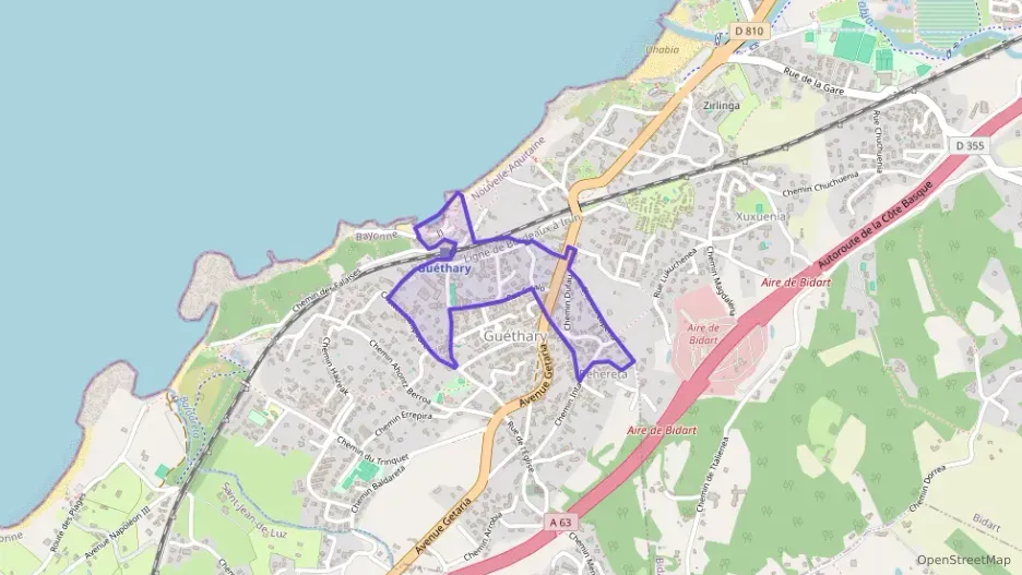 Appartement 78 m² trois pièces à vendre à Guéthary Appartement 78 m² trois pièces à vendre à Guéthary