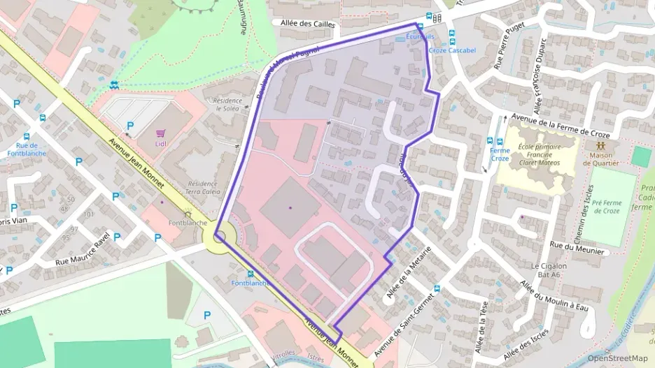 Appartement 70 m² trois pièces à vendre à Vitrolles Appartement 70 m² trois pièces à vendre à Vitrolles