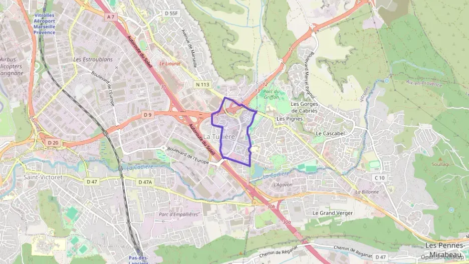 Appartement 65 m² trois pièces à vendre à Vitrolles Appartement 65 m² trois pièces à vendre à Vitrolles