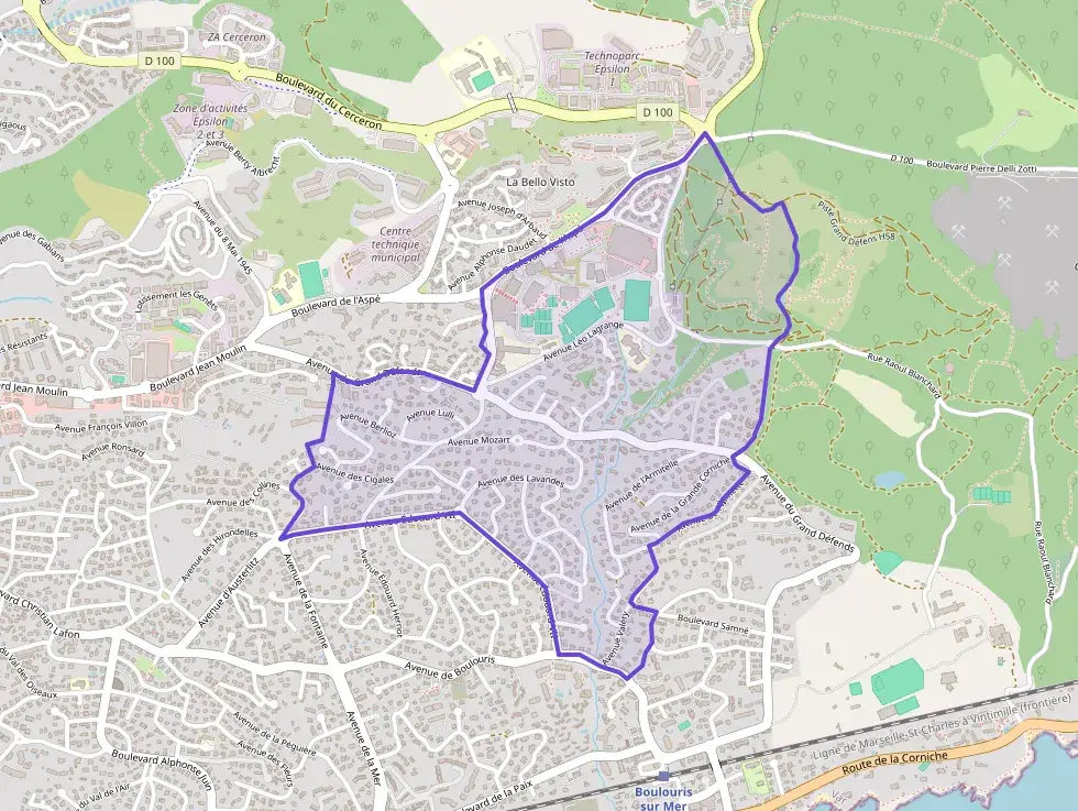 Appartement 65 m² deux pieces à vendre à Saint-Raphaël