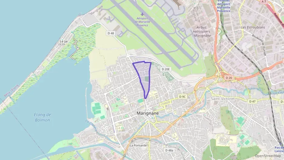 Appartement 81 m² trois pièces à vendre à Marignane