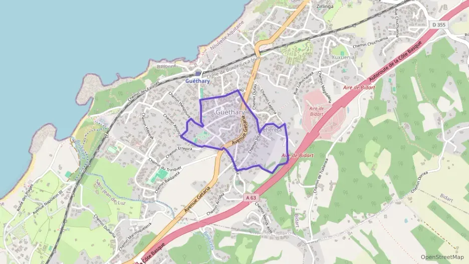 Appartement 87 m² quatre pièces à vendre à Guéthary Appartement 87 m² quatre pièces à vendre à Guéthary