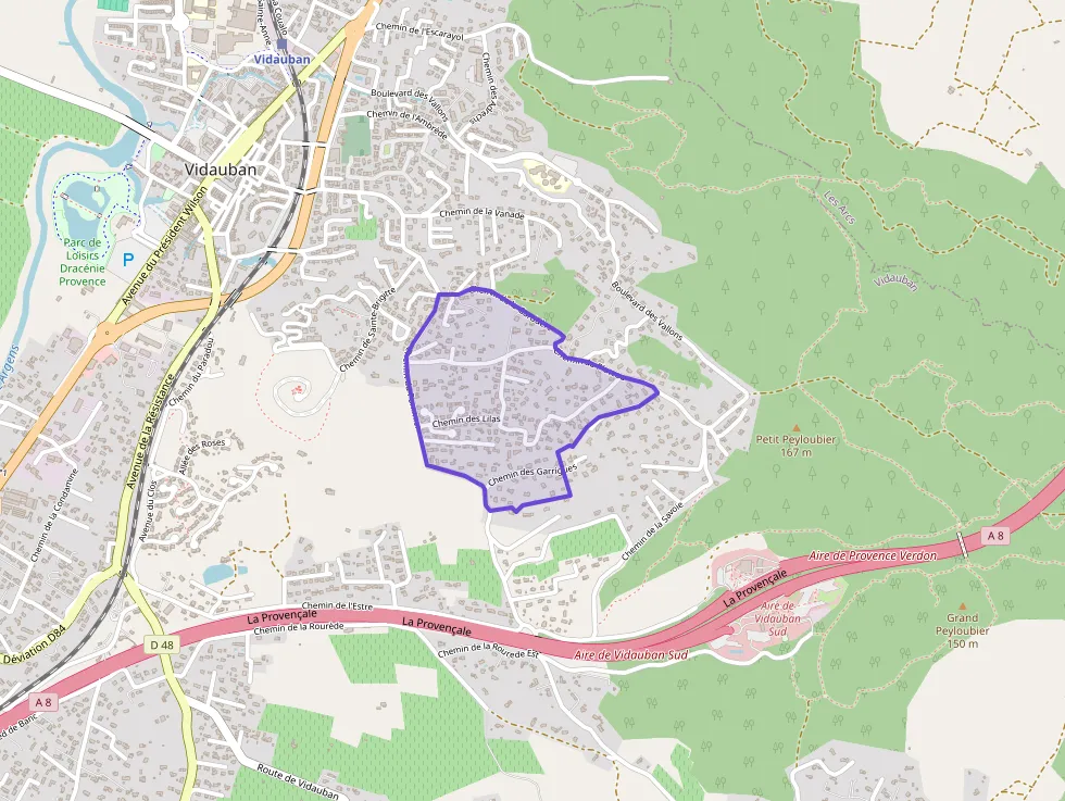 Appartement 43 m² trois pièces à vendre à Vidauban