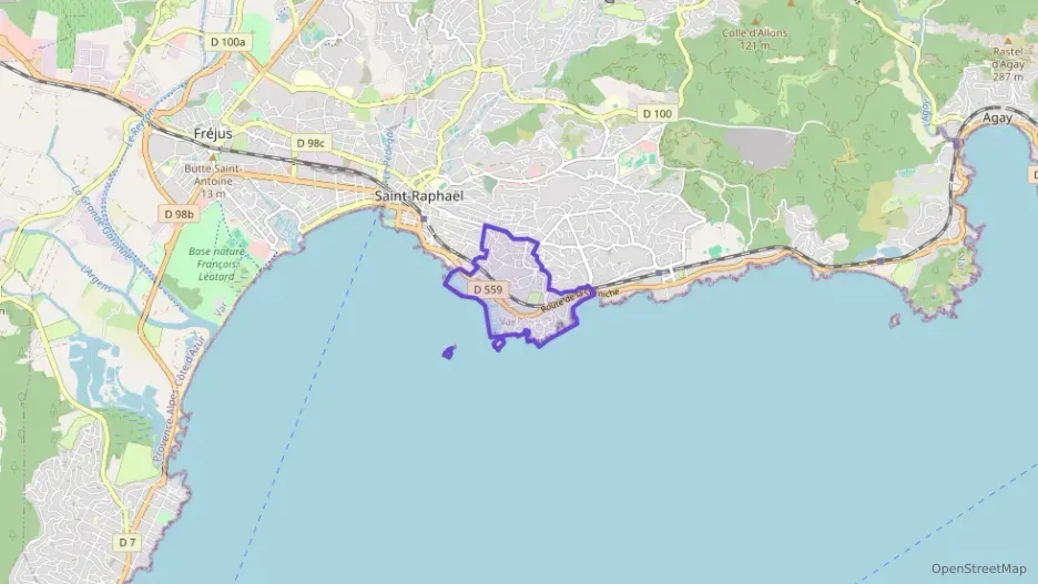 Appartement 110 m² quatre pièces à vendre à Saint-Raphaël