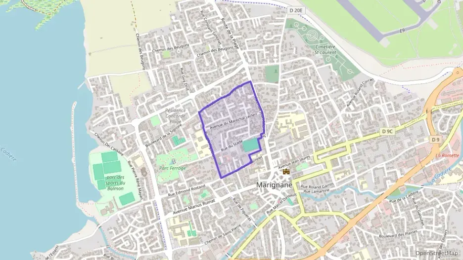 Appartement 50 m² trois pièces à vendre à Marignane Appartement 50 m² trois pièces à vendre à Marignane