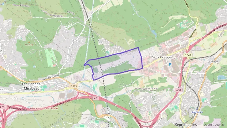 Appartement 65 m² trois pièces à vendre à Les Pennes-Mirabeau