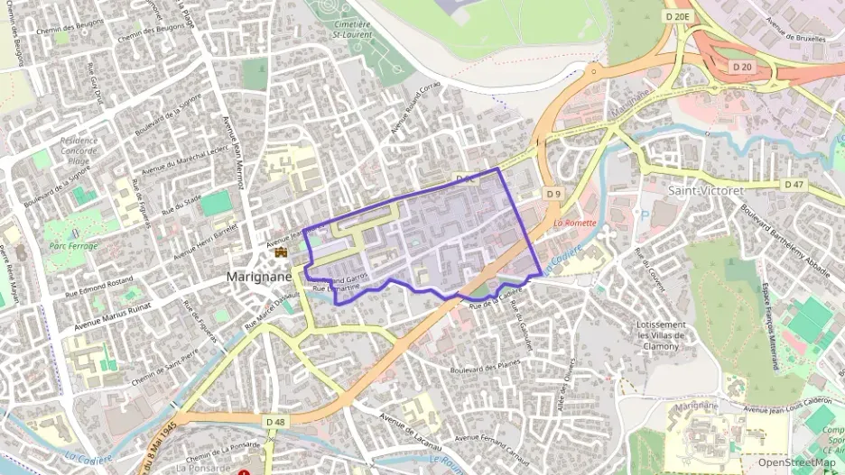 Appartement 56 m² trois pièces à vendre à Marignane Appartement 56 m² trois pièces à vendre à Marignane