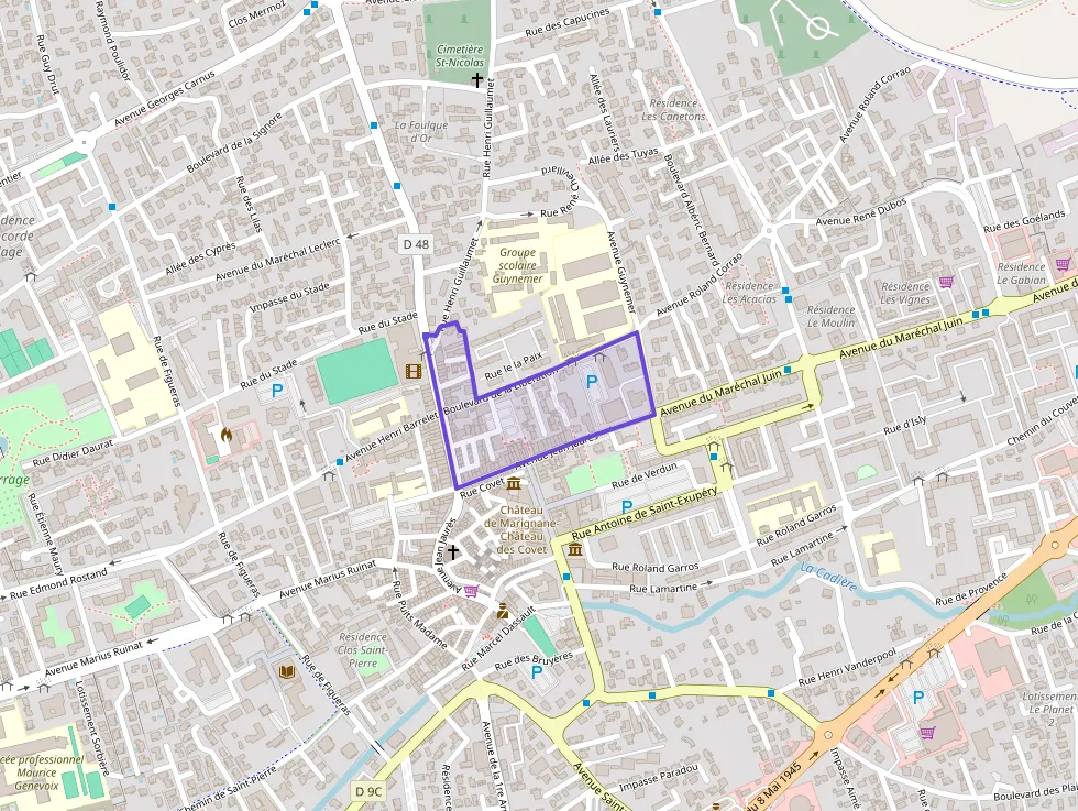 Appartement 76 m² trois pièces à vendre à Marignane