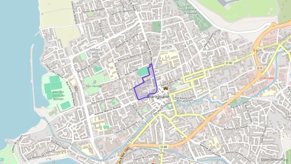 Appartement 71 m² trois pièces à vendre à Marignane