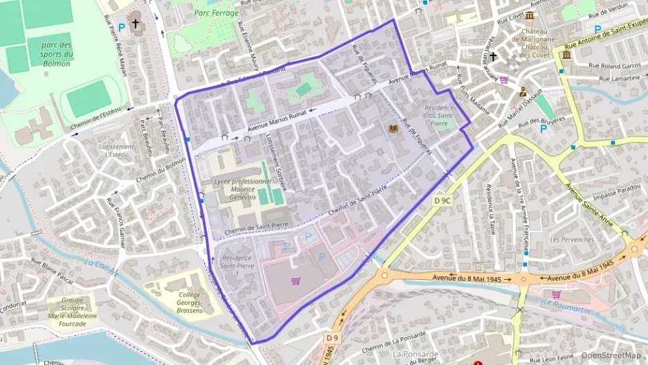 Appartement 57 m² trois pièces à vendre à Marignane