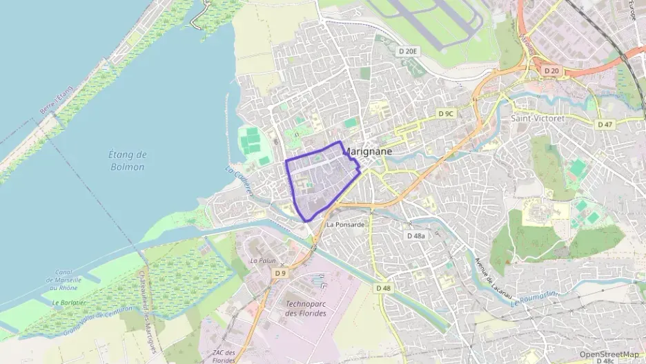 Appartement 57 m² trois pièces à vendre à Marignane