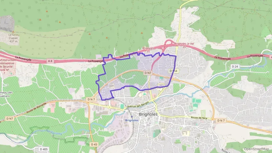 Appartement 42 m² deux pieces à vendre à Brignoles