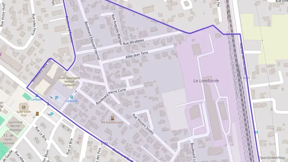 Appartement 55 m² trois pièces à vendre à Saint-Victoret