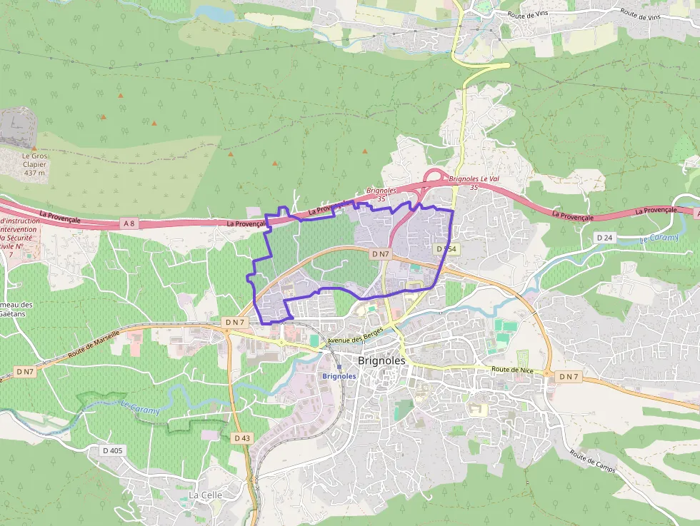 Appartement 76 m² quatre pièces à vendre à Brignoles