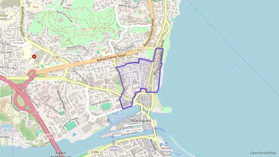 Appartement 85 m² deux pieces à vendre à Martigues