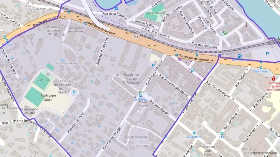 Appartement 68 m² deux pieces à vendre à Sète