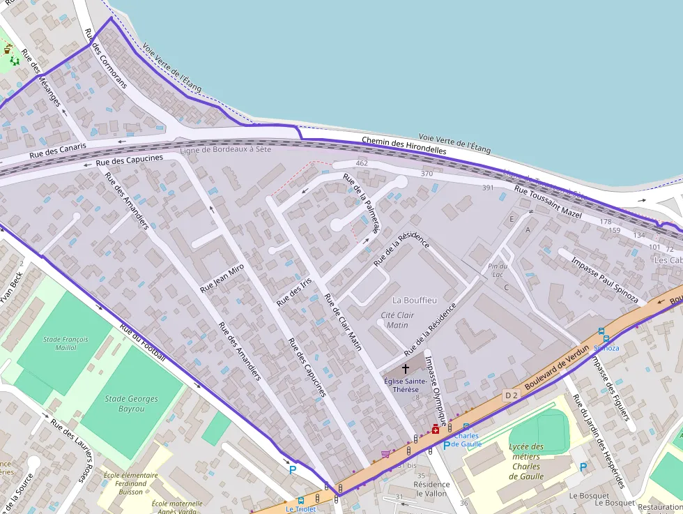 Appartement 41 m² deux pieces à vendre à Sète